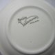 spode velamour england niespotykany niewielki porcelanowy talerzyk spodeczek z metalową dekoracją przestrzenną