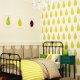 TAPETA DLA DZIECI YELLOW PINEAPPLES