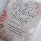 DELICATE WORDS - TRUE FRIEND - AŻUROWA ZAWIESZKA - Ażurowe SERCE - SYMBOLICZNY PREZENT DLA PRZYJACIELA