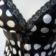 POLKA DOT HALKA TOP W GROCHY