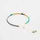 Bransoletka Minimal Dots - Green and Blue
