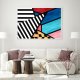 Plakat geometria abstrakcja 50x70cm B2