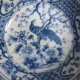 Fantasy Japan sygnowana porcelanowa miska szlachetnie zdobiona