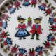 Furstenberg GERMANY - niewielki porcelanowy symboliczny podstawek konfiturówka obrazek