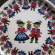 Furstenberg GERMANY - niewielki porcelanowy symboliczny podstawek konfiturówka obrazek