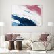 Plakat abstrakcja różowy horyzont 50x70cm B2