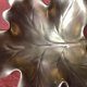 Unikat Gold leaf Capodimonte - made in italy - fantastyczna paterka sygnowana oryginalna