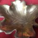 Unikat Gold leaf Capodimonte - made in italy - fantastyczna paterka sygnowana oryginalna