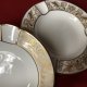 Wedgwood bone china gold  florentine W 4219 - szlachetna porcelana kolekcjonerska