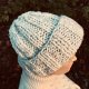 CZAPKA BEANIE MELANŻ ECRU