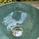 Zielona umywalka ceramiczna rękodzieło