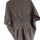 moher wełna kardigan vintage poncho