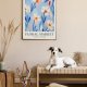 Plakat kolorowe kwiaty - format 40x50 cm