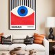 Plakat Bauhaus geometria v4 - format 40x50 cm