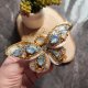 Ręcznie haftowana broszka motyl 3D – Elegancki dodatek, idealny na prezent