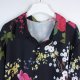 Luźna koszula w kwiaty żurawie 3XL / 50 - 52