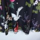 Luźna koszula w kwiaty żurawie 3XL / 50 - 52