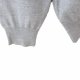 sweter szary wełna plus size
