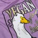 T-shirt - VEGAN GĘŚ SMALEC Z FASOLI (UNISEX L)