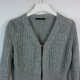 Calvin Klein sweter kardigan z moherem / M