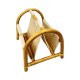 Gazetnik bambusowy vintage – styl boho / Mid-Century Modern, lata 70.