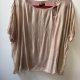 100% Silk RINALDI romantyczna oryginalna dwuwarstwowa   zwiewna bluzka jedwabna