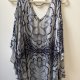 Silk nietoperz  zwiewna bluzka  oryginalna jedwabna bluzka