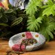 Podstawka Mozaika Ręcznie Malowana Dekoracyjna Drewno Mango MOZAIKA PURPURA