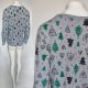 NOWY szary damski longsleeve w choinki bawełna R 38 / 40 Hu98