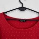 Czerwona bluzka BloomChic US 28 EU 58 Plus Size oversize wzór