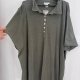 Khaki polo Avenue 30/32 Plus Size krótki rękaw kieszeń 9XL / 58 / 30
