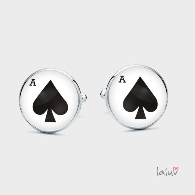 Spinki do mankietów ACE OF SPADES