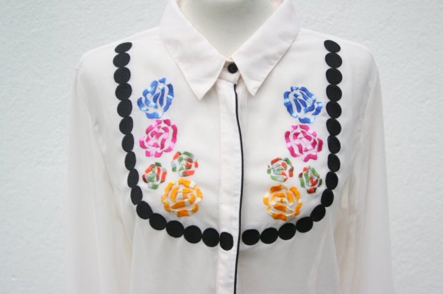 VINTAGE FOLK BLUZKA
