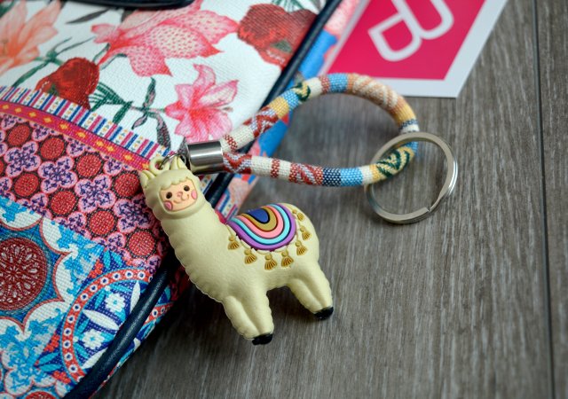 brelok do kluczy boho LAMA TITICACA