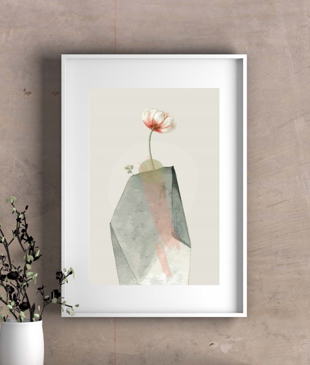 plakat 50cmx70cm kwiat