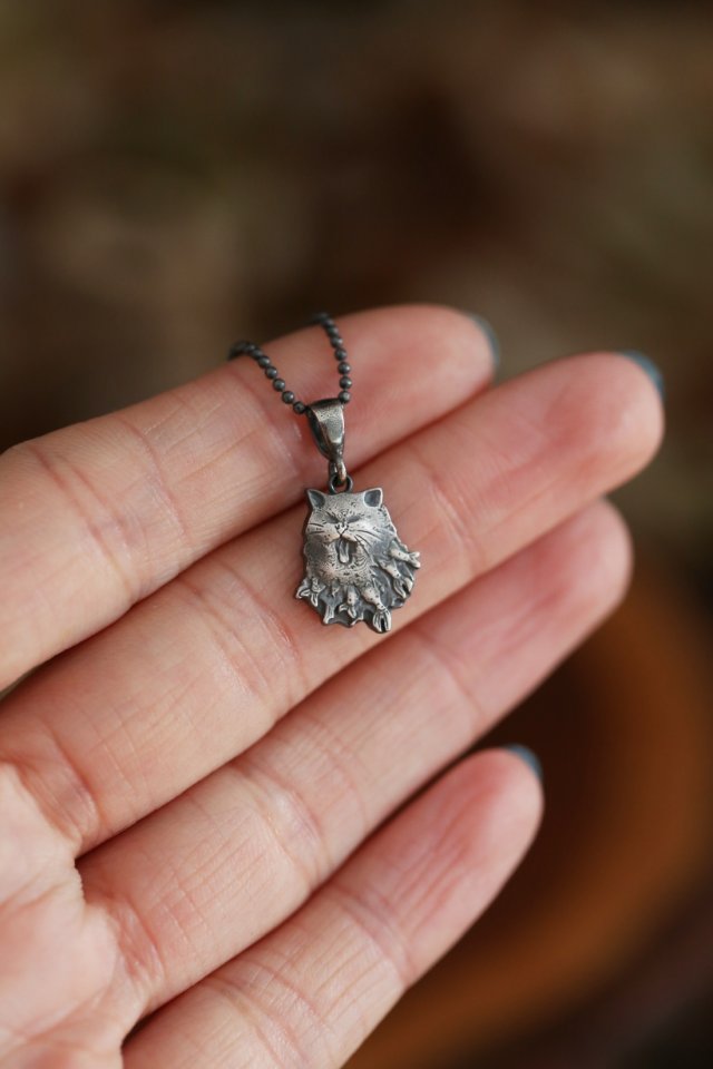 Wisiorek mini kotek ze srebra