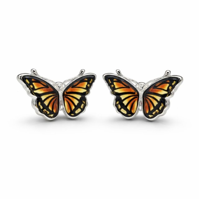 KOLCZYKI MOTYL
