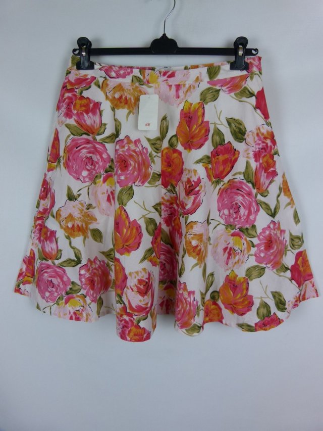 H&M letnia spódnica mini bawełna 12 / 40 z metką
