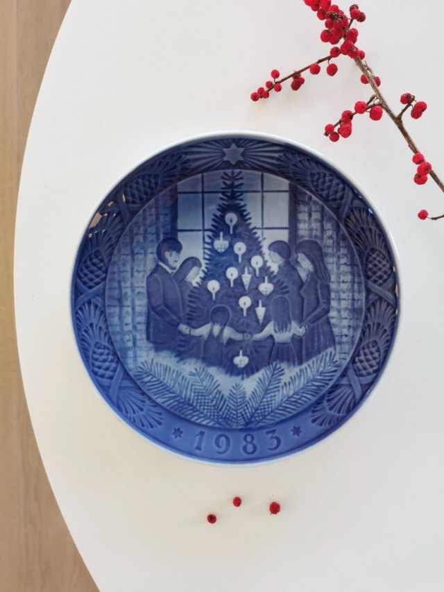 1983 Royal Copenhagen talerz vintage