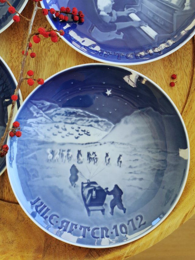 1972 talerz vintage Copenhagen Porcelain