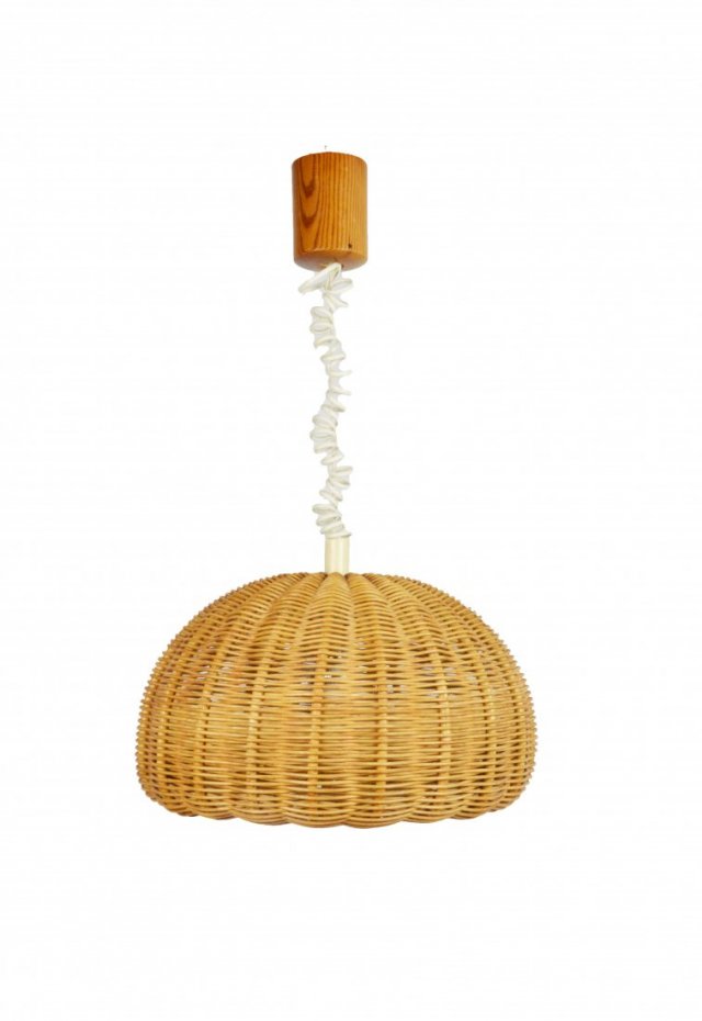 Lampa wiklinowa, lata 70