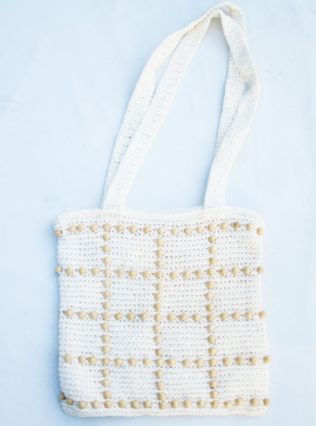 TORBA TOREBKA ECRU BOHO