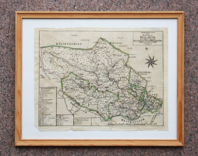 Stara mapa Dalarna