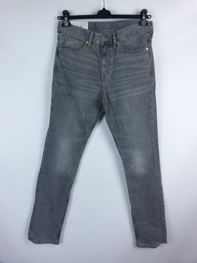 H&M slim fit jeans szare spodnie 30 / 32 - S