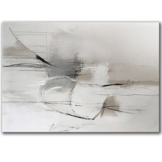 Obraz na płótnie - 100x70 cm Jasna abstrakcja  (1-0634)