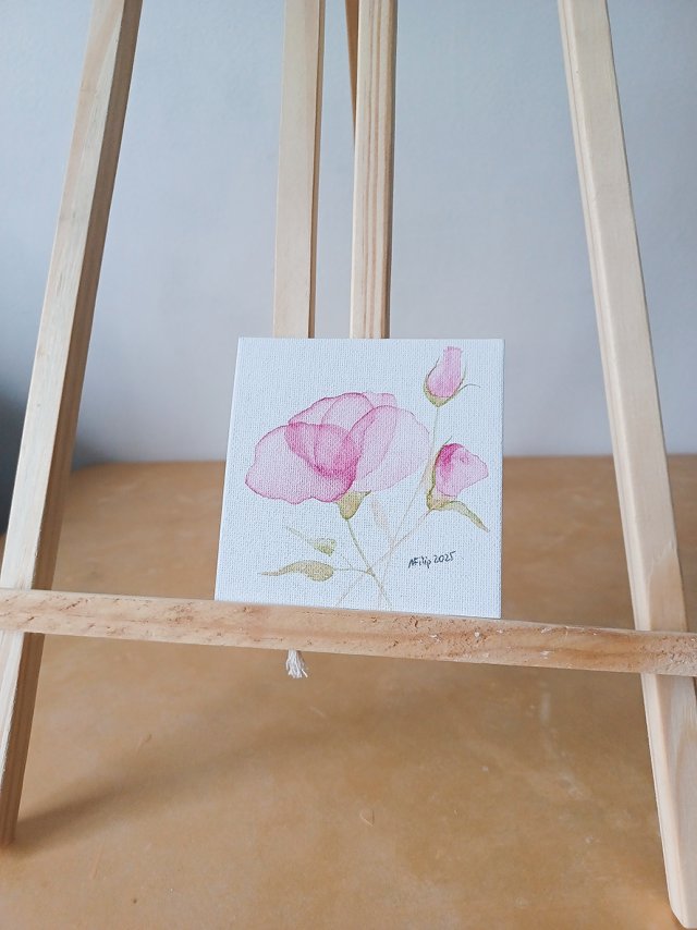 Akwarela magnes 9*9 cm