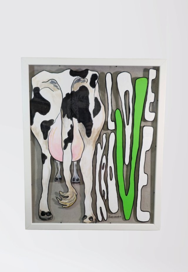 Obraz - LOVE KROWE - 40x50