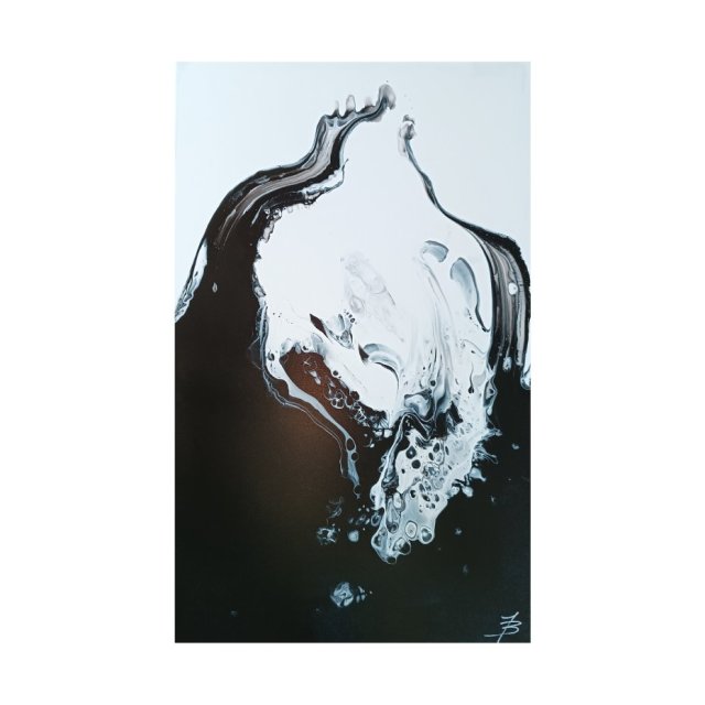 DROWNING 50x80 abstrakcja obraz