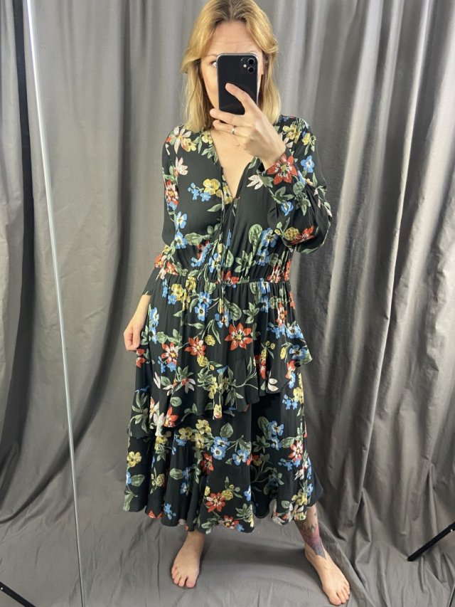 fru fru wrap dress