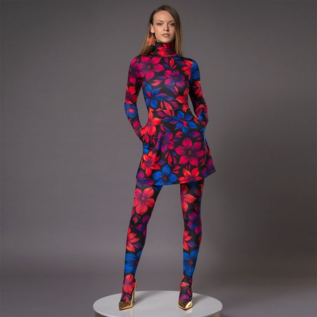 Legginstopy - Flower Power